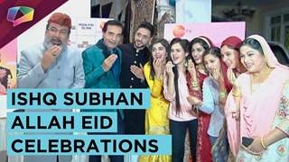 Eid Celebrations On The Sets Of Ishq Subhan Allah | Adnan, Eisha & Many more | Zee tv