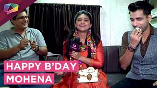 Mohena Singh Celebrates Her Birthday With Her Co-Stars From Yeh Rishta | Exclusive