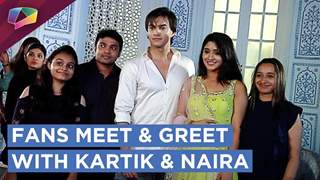 Shivangi And Mohsin Aka Kartik & Naira Meet Their Fans | Exclusive | India Forums