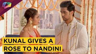 Kunal Gives A Rose To Nandini | Janmashtami Special In Silsila | Colors tv