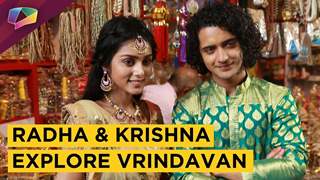 Sumedh Mudgalkar And Mallika Singh Aka Radha & Krishna Explore Vrindavan | Star Bharat