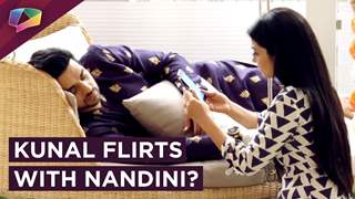 Kunal Flirts With Nandini Over The Phone | Silsila Badalte Rishton Ka | Colors tv