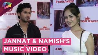 Jannat Zubair Rahmani And Namish Taneja’s Music Video| Launch| Jannat Reacts To Bigg Boss 12