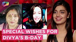 Divya's Special Birthday,Divya receives good wishes from her family and friends.