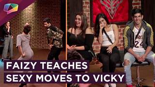 Faizy Boo Teaches Some Sexy Moves To Vicky Kaushal | MTV Ace Of Space