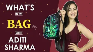 What’s In My Bag: Aditi Sharma | Bag Secrets Revealed | India Forums Thumbnail