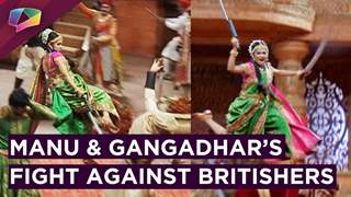Manu Saves Gangadhar From Britishers | Jhansi Ki Rani | Update | Colors tv