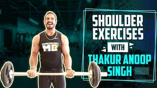 Thakur Anoop Singh Shows His Shoulder Exercises | Circuit Routine | Part-1