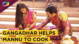 Mannu Is Cooking For Gangadhar | Gangadhar Gives Her A Gift | Jhansi Ki Rani 