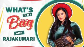 Watch the rap star Rajakumari giving us a peek into her bag. Rajakumari is currently seen judging the show MTV Hustle