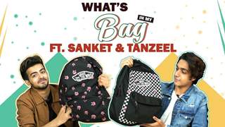  What’s In My Bag Ft. Tanzeel Khan & Sanket Mehta (Swapped) | Bag Secrets Revealed Thumbnail