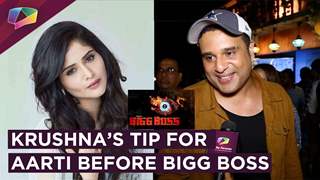 Krushna Abhishek Gives Tips To Sister Aarti Before Bigg Boss 13