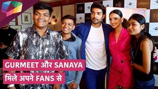 Gurmeet और Sanaya मिले अपने fans से | Exclusive | Intezaar thumbnail