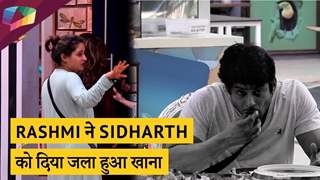 Rashmi ने Sidharth को दिया जला हुआ पराठा | Bigg Boss Update