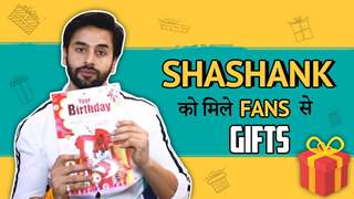 Shashank Vyas को मिले Fans से Gifts | India Forums Hindi