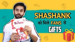 Shashank Vyas को मिले Fans से Gifts | India Forums Hindi Thumbnail