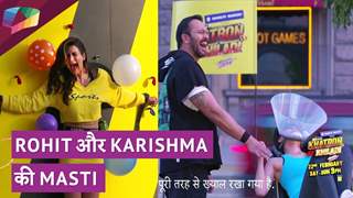 Rohit Shetty और Karishma की Masti | Khatron Ke Khiladi Update Thumbnail