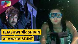 Tejashwi और Shivin का खतरनाक Stunt | Khatron Ke Khiladi Season 10