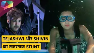Tejashwi और Shivin का खतरनाक Stunt | Khatron Ke Khiladi Season 10 Thumbnail