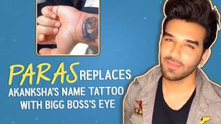 Paras Chhabra Replaces Akanksha’s Name Tattoo With Bigg Boss’s Eye