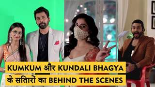 Kumkum और Kundali Bhagya के सितारों का Behind The Scenes | Zee TV