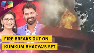 Fire Breaks Out On The Sets Of Kumkum Bhagya | Zee tv
