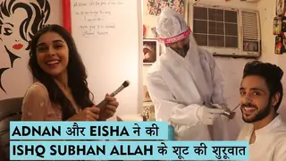 Adnan और Eisha ने की Ishq Subhan Allah के शूट की शुरूवात | Zee TV Thumbnail