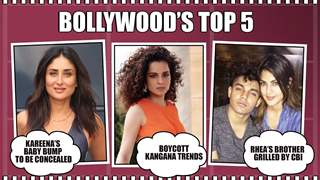Bollywood’s Top 5 | Khaali Peeli’s Teaser, Boycott Kangana Trends, Kareena’s Baby Bump & Mor