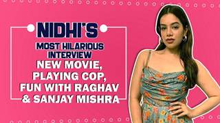 Nidhi Singh’s MOST Hilarious Interview | New MOVIE, Playing Cop, Fun with Raghav & Sanjay Mishra