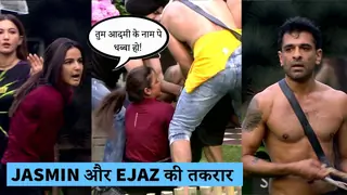 Jasmin और Ejaz की तकरार | Task में हुई हाथापाई | BIGG BOSS 14 UPDATE Thumbnail