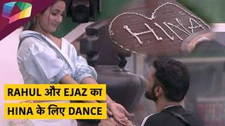 Rahul और Ejaz का Hina के लिए Dance | Shayari | Bigg Boss 14