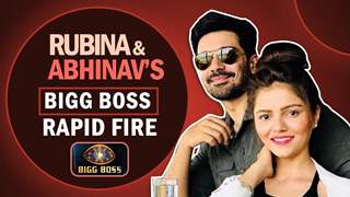 RUBINA & ABHINAV’S BIGG BOSS RAPID FIRE | Annoying, Hygiene, Favourite Food & More