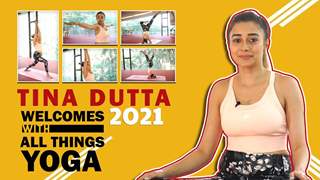 Tina Dattaa Welcomes 2021 With 5 Yogasanas | India Forums