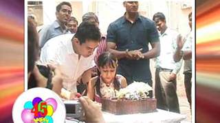 Aamir Khan 45th birthday celebratations