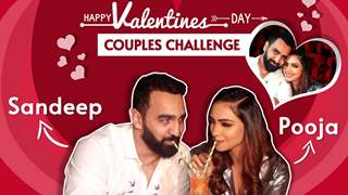 Valentines Day Special Couples Challenge Ft. Pooja & Sandeep | India Forums
