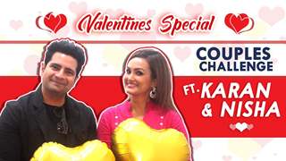 Valentines Special Couples Challenge Ft. Karan Mehra & Nisha Raval