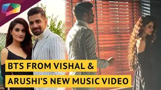 A Sneak Peek Into Vishal Singh & Arushi Nishank’s Music Video shoot | India Forums Thumbnail