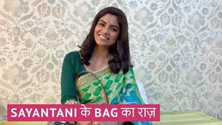 Sayantani Ghosh के bag का राज़ | Bag में क्या है? 