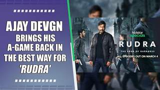 Rudra: The Edge of Darkness Review | Web Series Review | Ajay D | India Forums