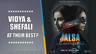 Jalsa Review | Bollywood Movie Review | Vidya B Shefali S | Amazon Prime Video