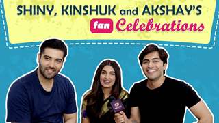Shiny Doshi, Kinshuk Mahajan and Akshay Kharodia Bond Over Shiny’s 1 million celebration by fans