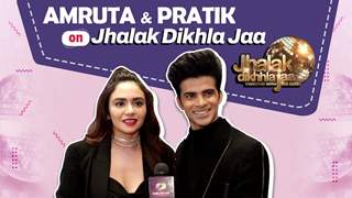 Amruta Khanvilkar and Pratik Utekar Talk About Jhalak Dikhla Jaa 10 | India Forums