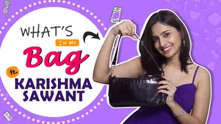 What’s in my Bag ft. Karishma Sawant | Bag secrets revealed| India Forums Thumbnail