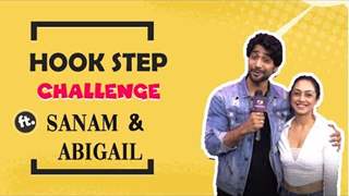 Hook Step Challenge ft. Sanam Johar & Abigail Pande | India Forums