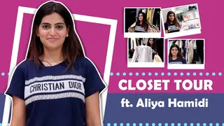 Closet Tour Ft. Aliya Hamidi | Wardrobe Secrets Out Thumbnail