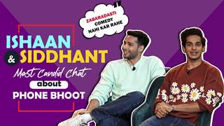 Ishaan and Siddhant Chaturvedi Talk About Phone Bhoot, Working With Katrina & More