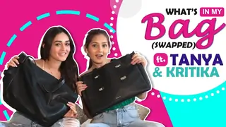 What’s In My Bag Ft. Tanya Sharma & Kritika Sharma | Bag Secrets Revealed Thumbnail