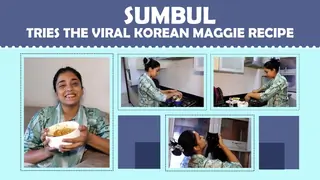 Sumbul Tries The Viral Korean Maggie Recipe | India Forums Thumbnail