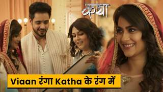 Katha Ankahee on set : Ho rahi hai katha aur Viaan ki mehndi rasam | 29th August 2023