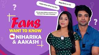 Niharika Chouksey & Aakash Ahuja Answer Fan Questions | Bigg Boss?? Dating?? | India Forums thumbnail